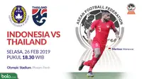 Final Piala AFF U-22 2019, Indonesia vs Thailand. (Bola.com/Dody Iryawan)