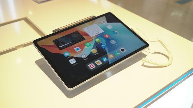 <p>Tampilan Vivo Pad yang dipamerkan di Indonesia. (Dok: Vivo Indonesia)</p>