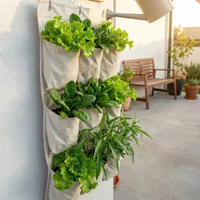 Desain Kebun Sayur Pakai Sepatu Bekas