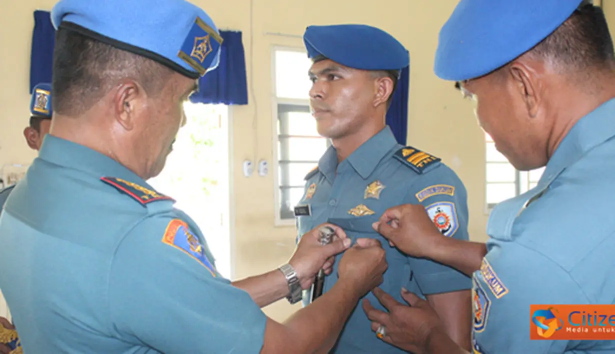 Citizen6, Surabaya: Sebanyak 20 orang Perwira Pertama (Pama) mengikuti Pendidikan Spesialisasi Perwira Polisai Militer (Dikspespa Pomal) di Gedung Muria Pusdikpomal, Bumimoro, Kobangdikal, Surabaya, Selasa (22/5). (Pengirim: Penkobangdikal)