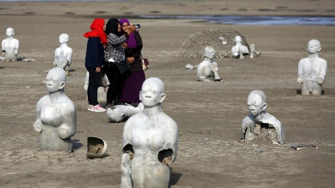 Ironi lumpur Lapindo, bencana jadi objek wisata