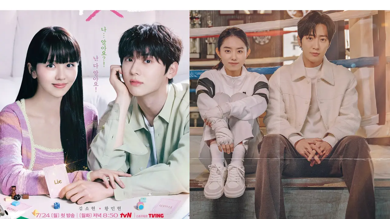 Drakor My Lovely Liar dan My Lovely Boxer. (Foto: tvN dan KBS via Soompi)