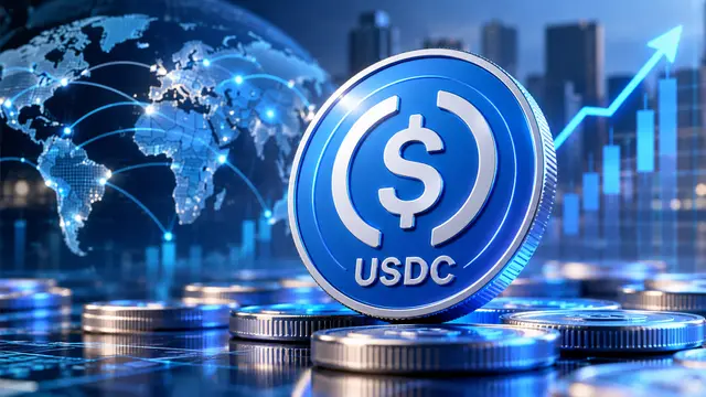 Ilustrasi Stablecoin USDC. (Gambar by AI)