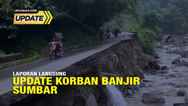 Kontributor Liputan6.com, Novia Herlina melaporkan secara langsung kondisi terkini usai musibah banjir lahar dingin di Sumatera Barat.