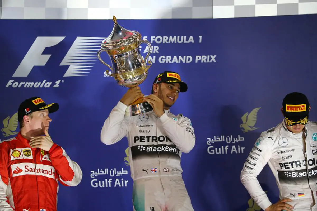 Lewis Hamilton Raih Kembali Naik Podium di GP Bahrain (udh)