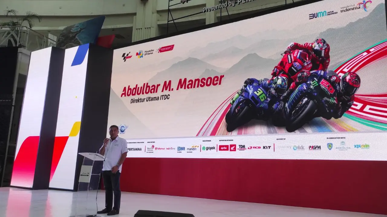 Foto: Kick Off Mandalika GP Hub di Epicentrum Walk Mall