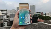 Tampilan iQOO 13 yang siap hadir untuk pasar Indonesia. (Liputan6.com/Agustinus M. Damar)