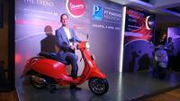 PT Piaggio Indonesia resmi menghadirkan dua model baru Vespa, Primavera S 150 i-get ABS dan Sprint S 150 i-get ABS. (Arief/Liputan6.com)