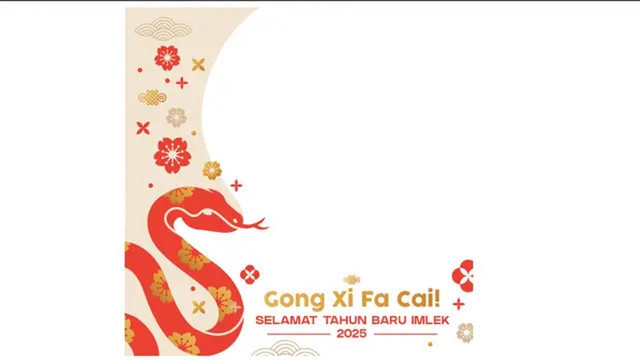 Rayakan Imlek 2025 dengan Twibbon Keren, Unduh Gratis di Sini