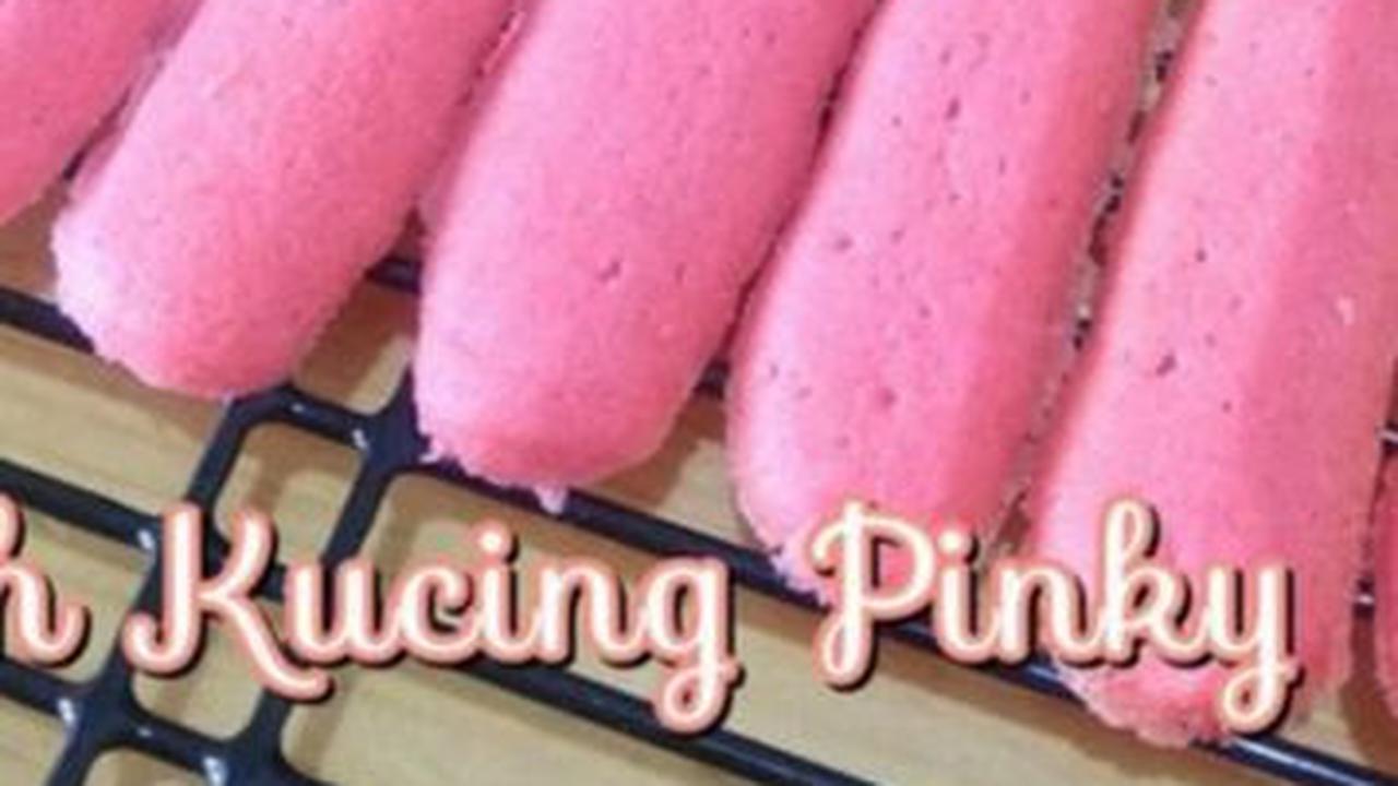 8. Resep Lidah Kucing Pinky<br>