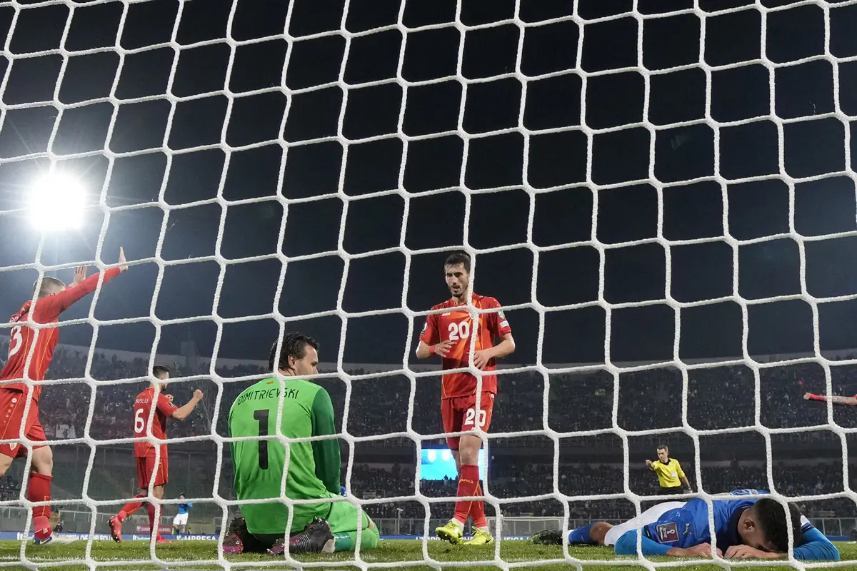 Foto: Reaksi Pemain Timnas Italia Usai Dipastikan Kembali Gagal Tampil di Piala Dunia