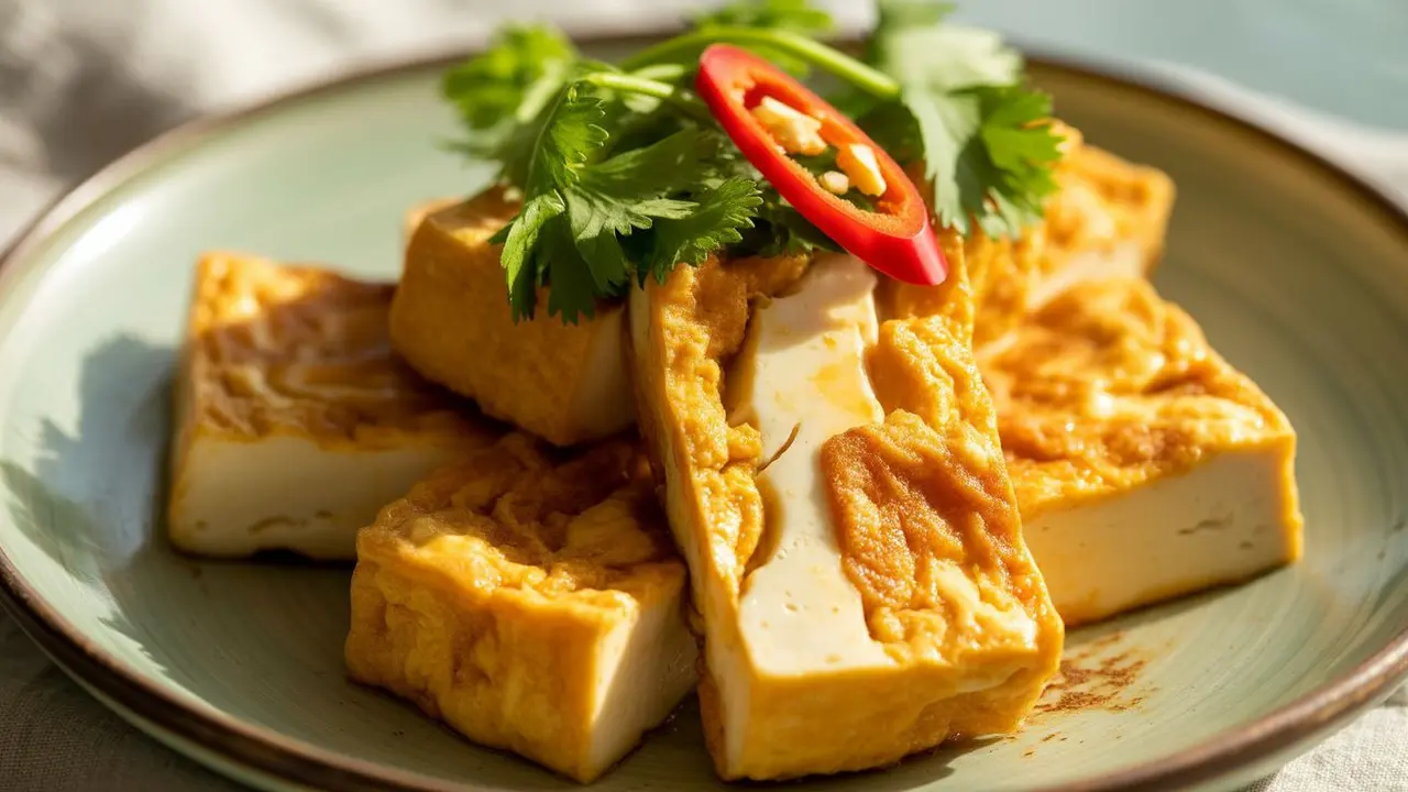 Resep Crispy Egg Tofu