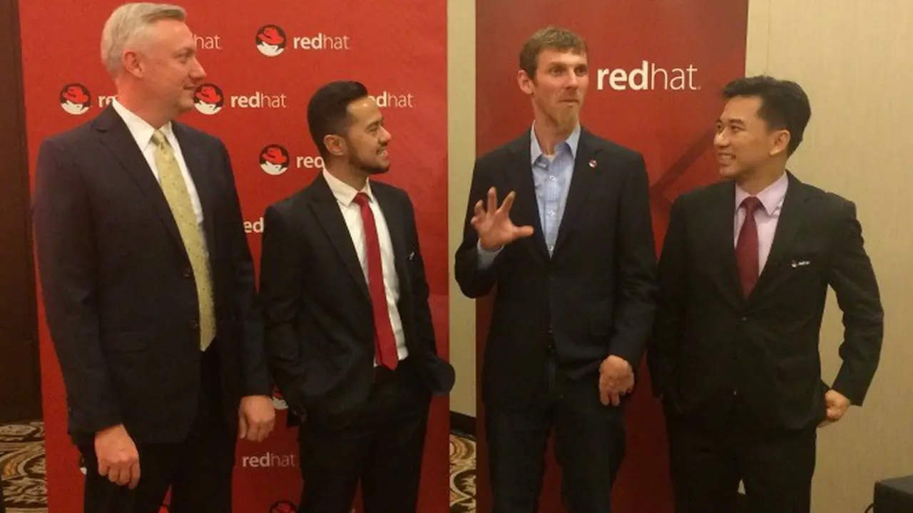  Red Hat Forum Indonesia 2016. Liputan6.com/Yuslianson