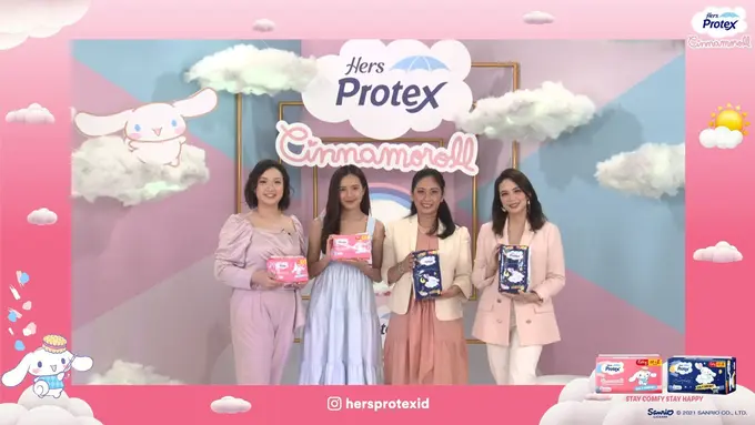 Mengusung Campaign #AntiBaper, Hers Protex Cinnamoroll Ajak Perempuan Indonesia untuk Stay Comfy, Stay Happy!