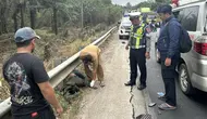 Detik-Detik Kecelakaan Maut di Mesuji, Motor Terpental hingga Terbakar