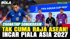 Kapten Timnas Thailand, Chanathip Songkrasin, mengungkap misi besar timnya jelang menghadapi Timnas Indonesia di final FIFA ASEAN Cup 2026. Bagi Chanathip, Thailand tidak hanya ingin menciptakan sejarah dengan menjadi juara edisi perdana FIFA ASEAN C...