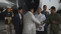 Disambut Gibran, Prabowo Tiba di Indonesia Usai Kunjungan ke Jepang-Korsel