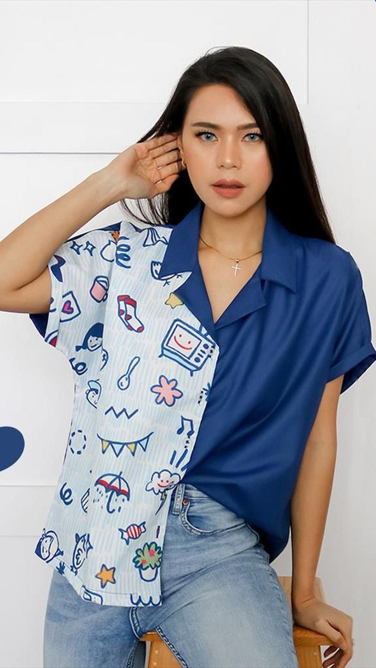 8. Kemeja Oversized Avery<br>