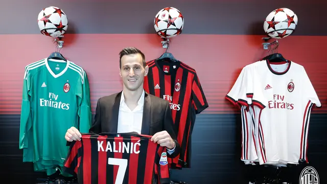 Striker AC Milan Nikola Kalinic (acmilan.com)