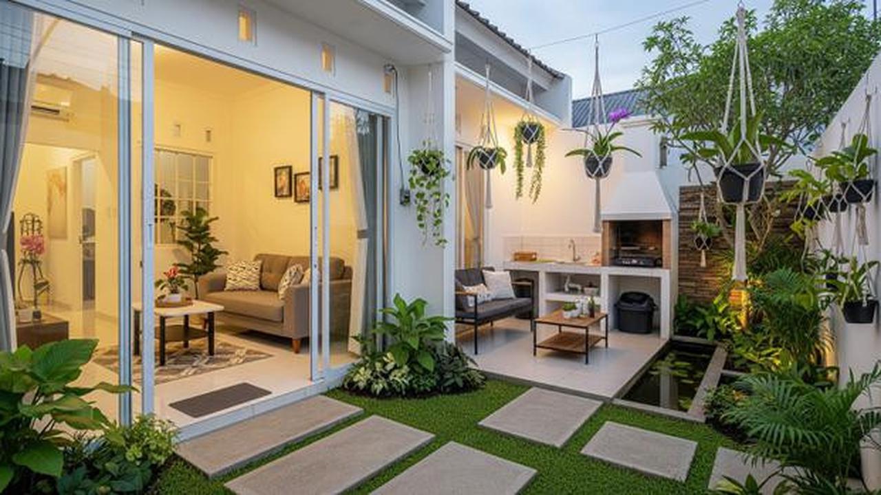 7 Trik Mendesain Rumah Kecil agar Tetap Punya Ruang Hijau di Belakang, Cocok untuk Lahan Sempit