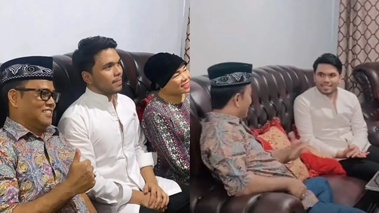 Tampak Tegang, Ini 6 Momen Thariq Halilintar Bertemu dengan Keluarga Fuji
