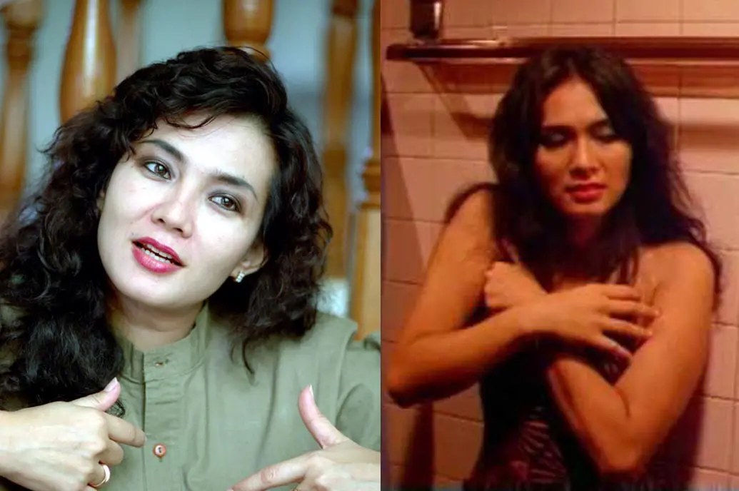 Eva Arnaz merupakan seorang aktris yang menonjol dalam film Indonesia era 1980-an. Selama masa hidupnya ia dianggap sebagai simbol seks film Indonesia (Istimewa)