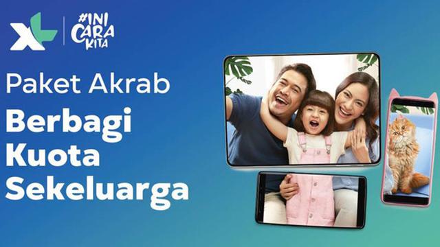 Paket Akrab XL Terbaru jadi Solusi Kebutuhan Kuota Besar untuk Keluarga -  News Liputan6.com