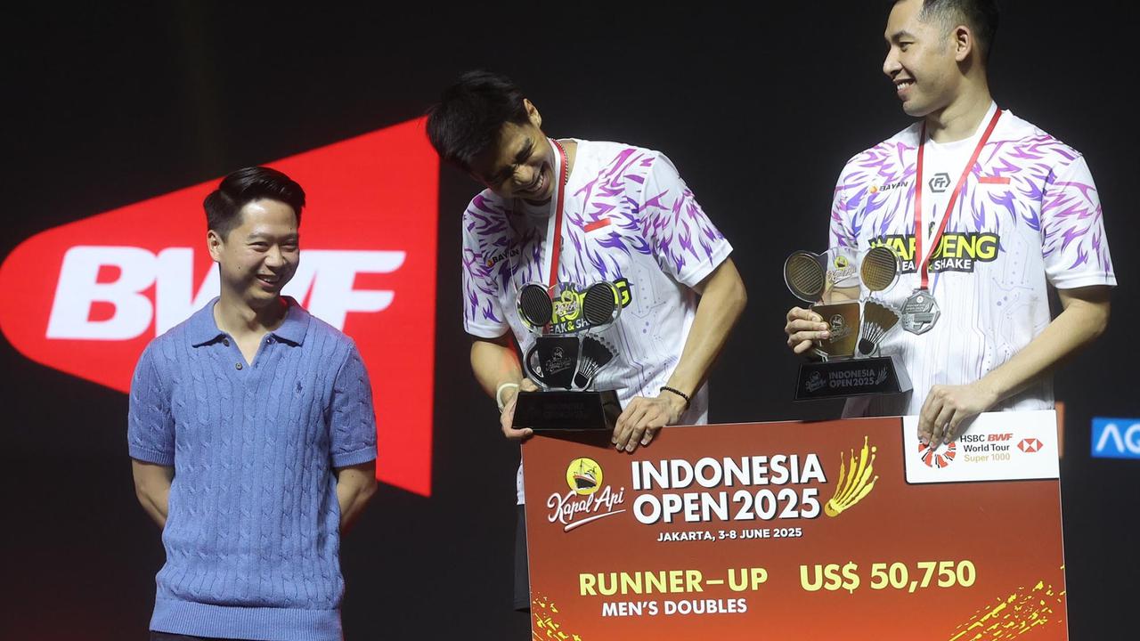 FOTO: Sabar/ Reza Dikalahkan Ganda Korea, Indonesia Kembali Tanpa Gelar di Indonesia Open