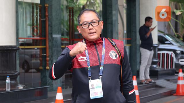 Foto: Ragam Ekspresi Skuad Timnas Indonesia U-22 saat Menuju Stadion Olympic Phnom Penh