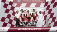 Astra Honda Racing Team mencatat hasil gemilang pada balapan Asia Talent Cup di Qatar.(Ist)