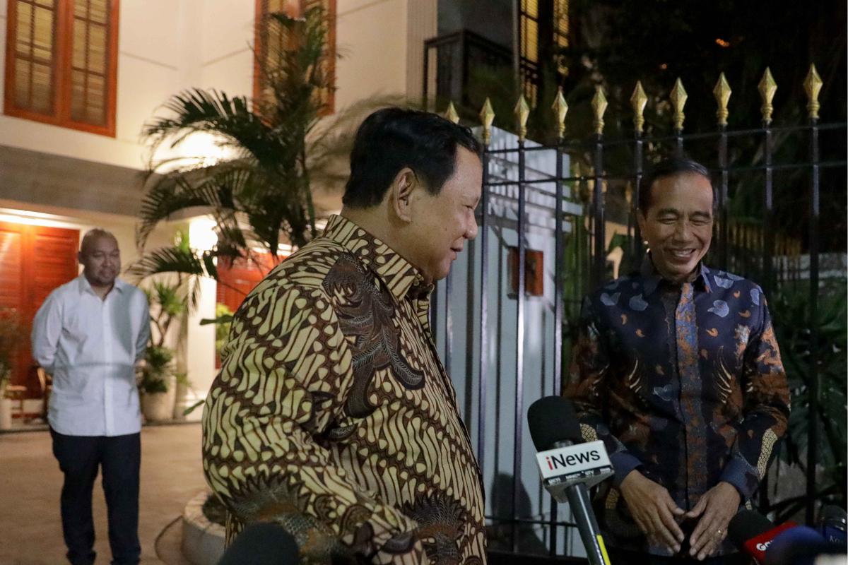 Jokowi temui Prabowo di Kertanegara