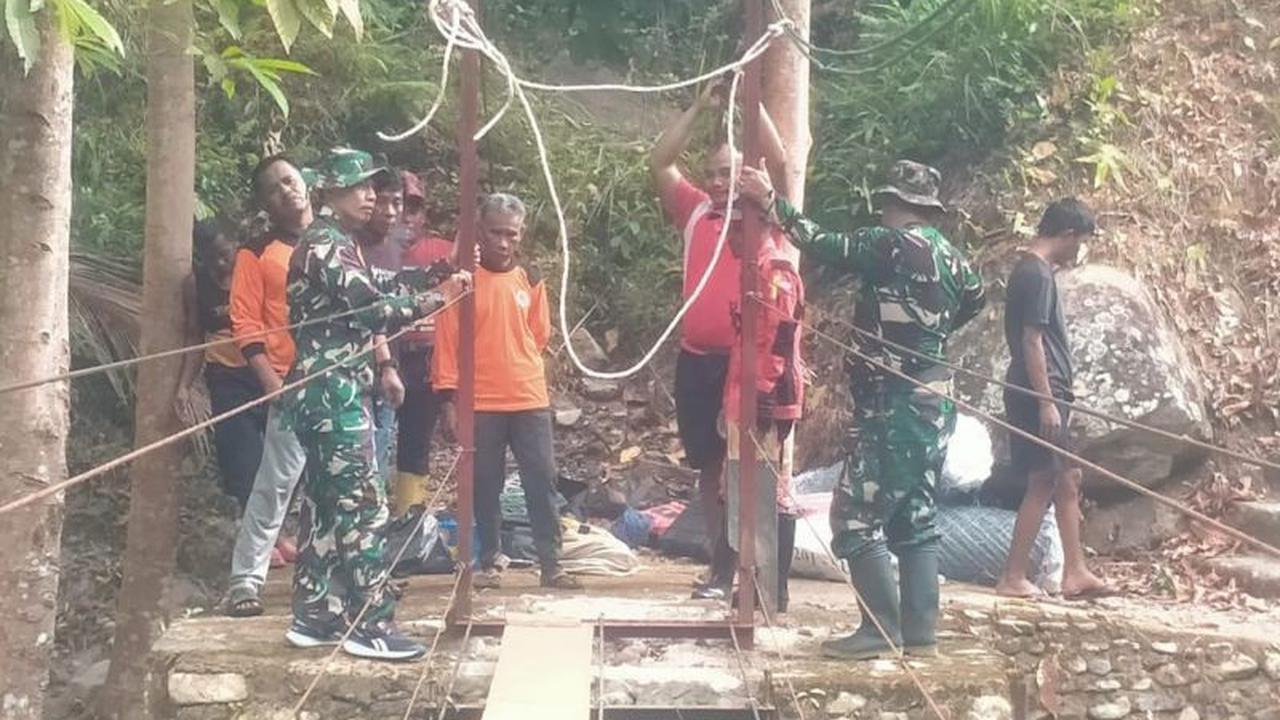 Korem 132/Tadulako Perkuat Aksesibilitas dengan Pembangunan Jembatan di Parigi Moutong