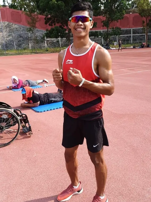 7 Potret Sapto Yogo Purnomo, Peraih Medali Perunggu dalam Paralimpiade Tokyo 2020