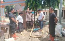 Brimob Polda Sumut Bangun Sumur Bor Tapsel, Pastikan Akses Air Bersih Pasca-Bencana