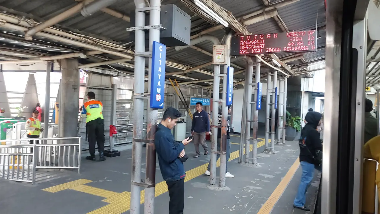 Pantauan Liputan6.com di Stasiun Bogor