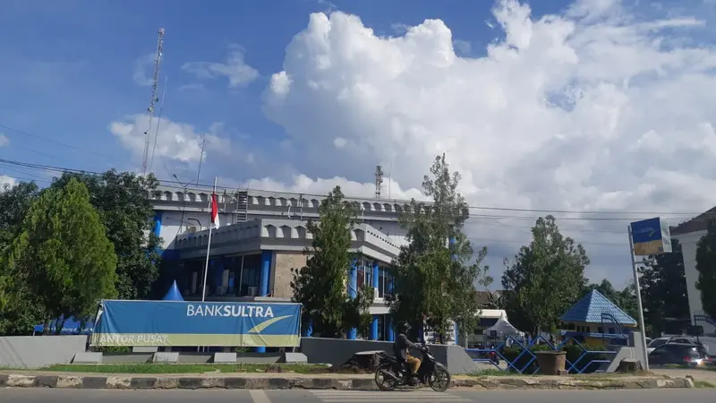 Kantor Bank Sulawesi Tenggara di Kendari.(Liputan6.com/Istimewa)