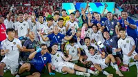 Kemenangan Indonesia ini berkat gol semeta wayang yang dipersembahkan Evandra Florasta. Pemain bernomor punggung enam itu mencetak gol lewat sontekan jarak dekat setelah tendangan penaltinya sempat dimentahkan oleh kiper Timnas Korea Selatan U-17. (Dok PSSI)