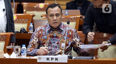 FOTO: Ketua KPK dan Komisi III DPR Bahas RKA K/L Tahun 2023