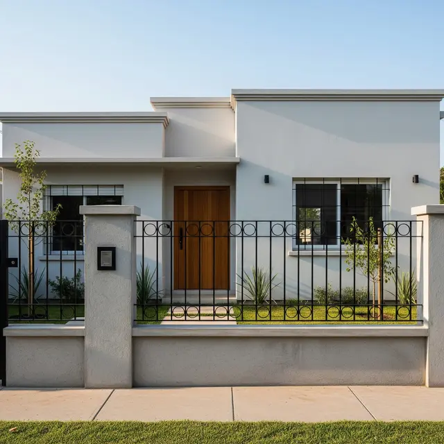Model Pagar Rumah Lama yang Ternyata Masih Menarik (AI)