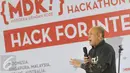 Kepala Staf Kepresidenan Indonesia, Teten Masduki saat mengisi acara  peringatan anti korupsi 2015 LKPP, KPK, dan ICW bertajuk Hackathon Merdeka 3.0, Di LKPP Tower kawadan Rasuna Sahid, Jakarta, Sabtu (05/12). (Liputan6.com/Faisal R Syam)