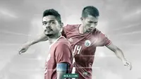 Bambang Pamungkas dan Ismed Sofyan. (Bola.com/Dody Iryawan)