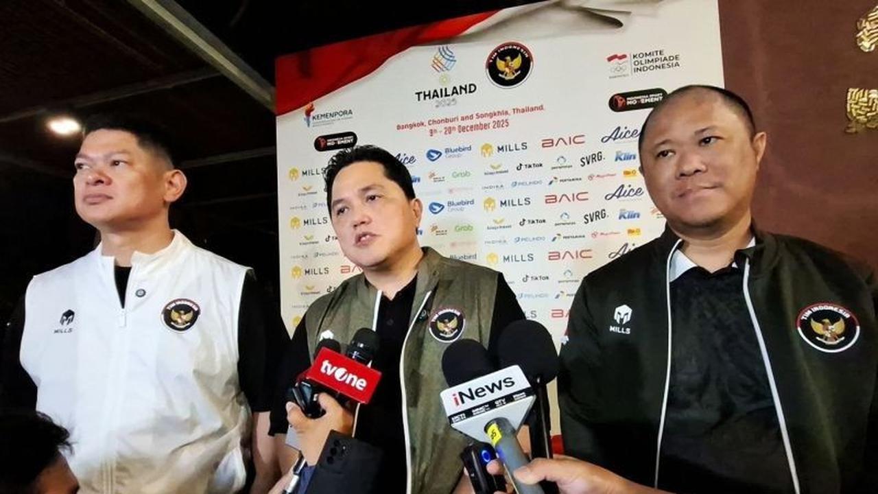 Prestasi SEA Games Indonesia Memukau, Menpora Erick Thohir Puji Kekompakan Stakeholder Olahraga