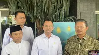 Kementerian Agama Republik Indonesia (Kememag RI) menggandeng Raffi Ahmad, sebagai utusan khusus presiden bidang pembinaan generasi muda dan pekerja seni untuk mensyiarkan dunia pendidikan Islam. (Radityo).