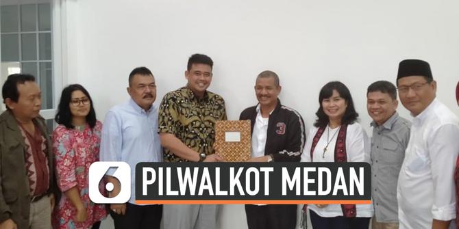 VIDEO: Bobby Nasution Maju di Pilwakot Medan 2020