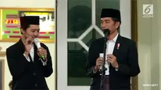 Presiden Joko Widodo atau Jokowi melanjutkan safari Ramadan dengan berkunjung ke Pondok Pesantren Darussalam, Banyumas, Jawa Tengah. 