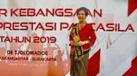 Naila Novaranti Terima Penghargaan Kategori Olahraga dari BPIP