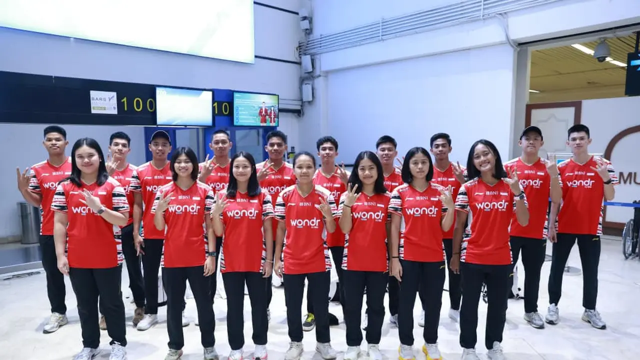 Tim junior bulu tangkis Indonesia - BWF World Junior Championships 2025 - Bulu Tangkis