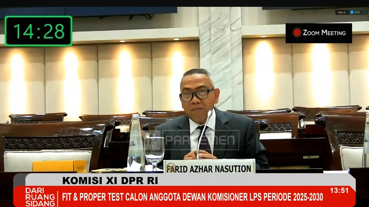 Calon Wakil Ketua Dewan Komisioner Lembaga Penjamin Simpanan (LPS), Farid Azhar Nasution