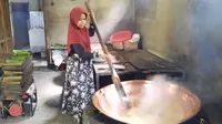 Pembuatan Jenang Khas Kabupaten Sukoharjo (Dewi Divianta/Liputan6.com)