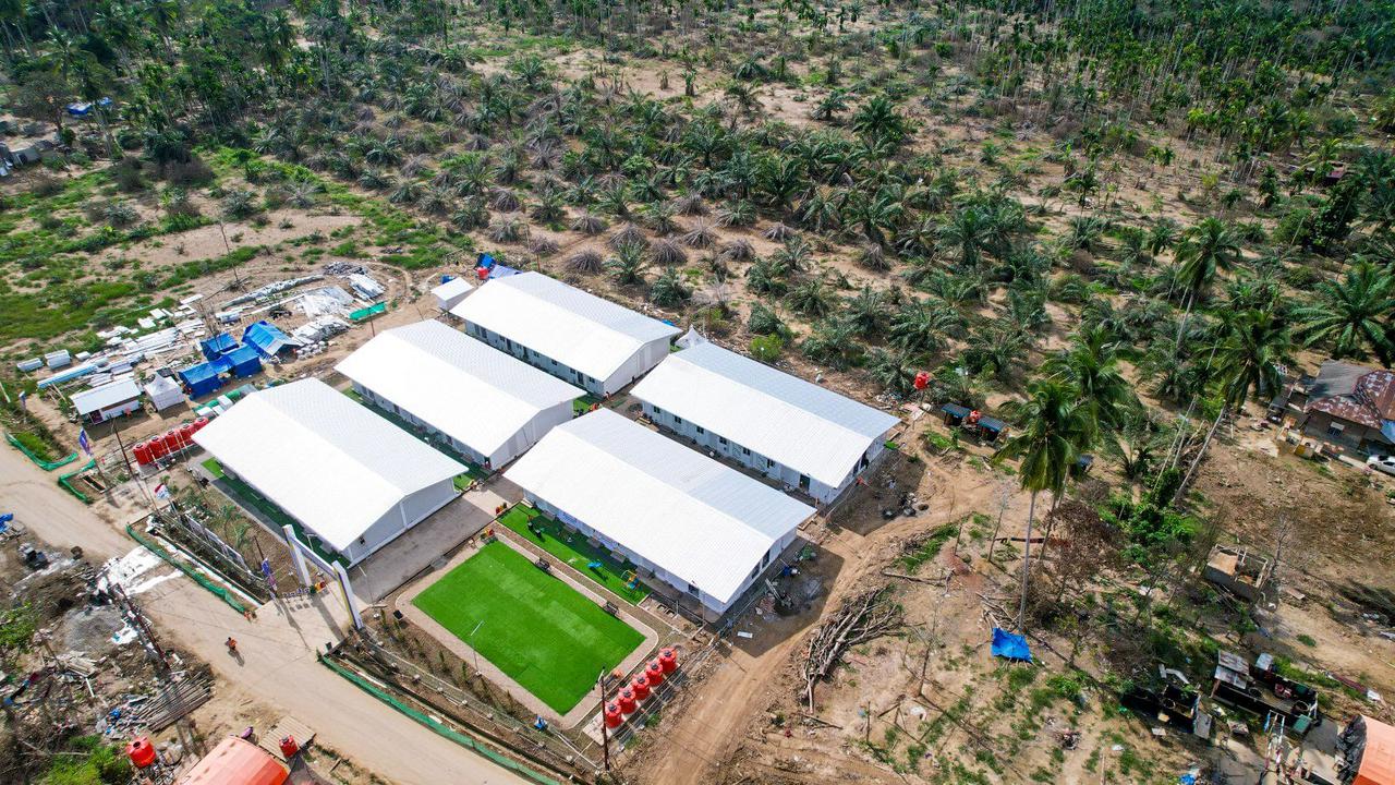 Hunian Sementara di Aceh Utara Siap Huni Sebelum Lebaran 2026